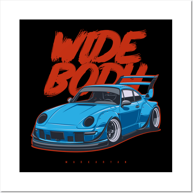 RWB Wall Art by Markaryan